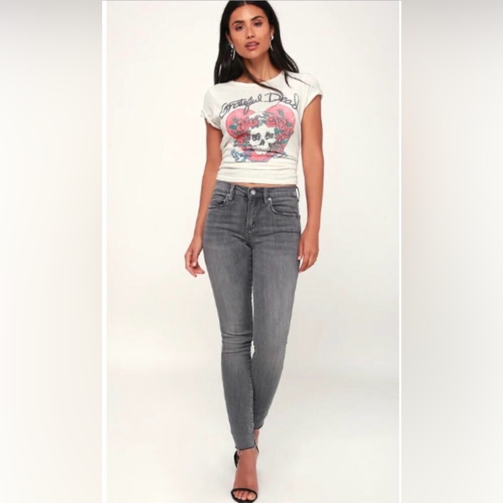 Free‎ People Gray Skinny Jeans size 30